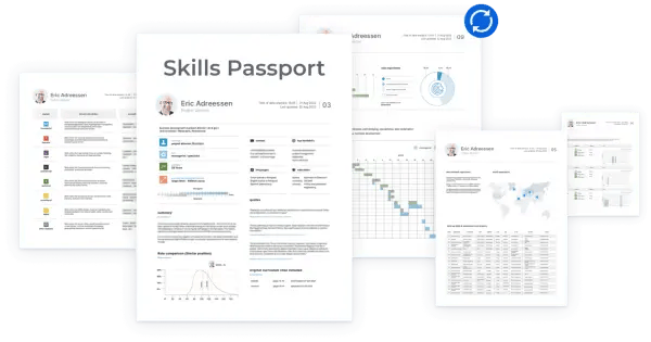 Dynamic Resume Skilleon Passport